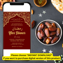 IFTAR FEST IFTAR MIDDAG Inbjudan