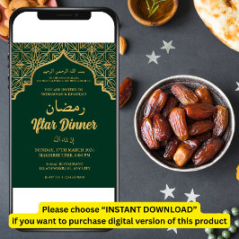 IFTAR FEST IFTAR MIDDAG Inbjudan