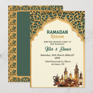 Iftar-fest Ramadan-middag 2025 Inbjudningar