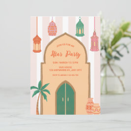Iftar-inbjudan | Arabisk natt Inbjudningar