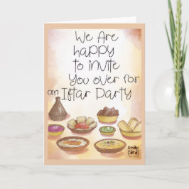 Iftar Invite - Nice Meal Kort