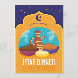 Iftar Middagspartaj Inbjudningar