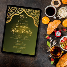 IFTAR PARTY-inbjudan Inbjudningar