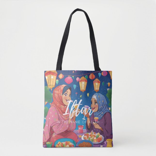 Iftar Sisters Tote Bag Tygkasse (Framsida)