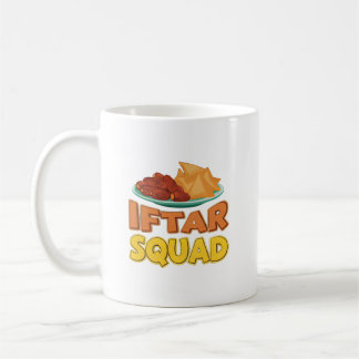 Iftar Squad Ramadan Food Illustration Kaffemugg