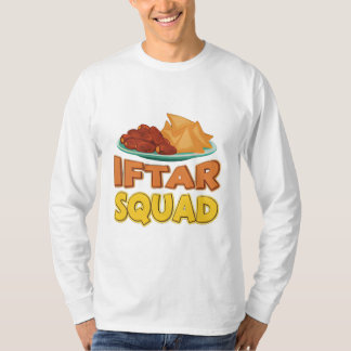 Iftar Squad Ramadan Food Illustration T Shirt