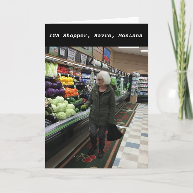IGA-shoppare Havre Montana Kort (Framsida)