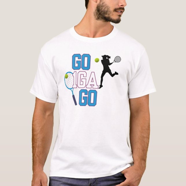 iga swiatek t shirt (Framsida)