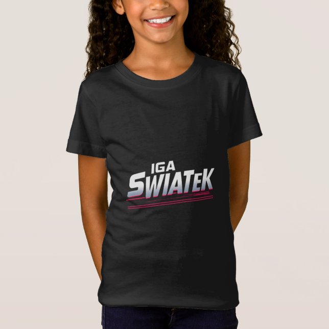 iga swiatek t shirt (Framsida)
