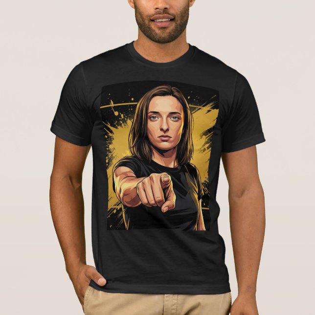 iga swiatek t shirt (Framsida)