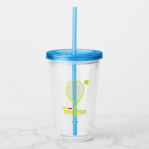Iga Swiatek, tennisspelare, get, mästare Take Away Mugg
