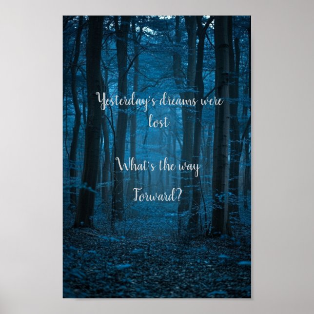 Igårdrömmar.. Poster (Framsidan)