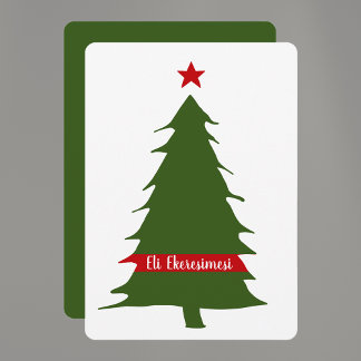 Igbo God jul Träd Julkort