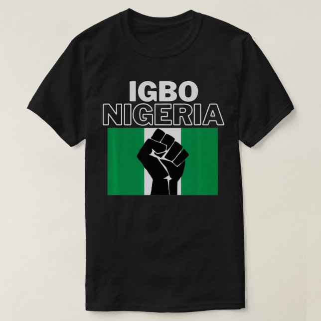 IGbo Nigeria Ancestry Initiation T Shirt (Design framsida)