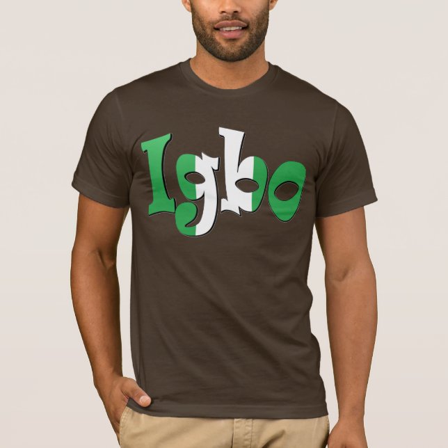 Igbo (nigeriansk flagga) tröja (Framsida)
