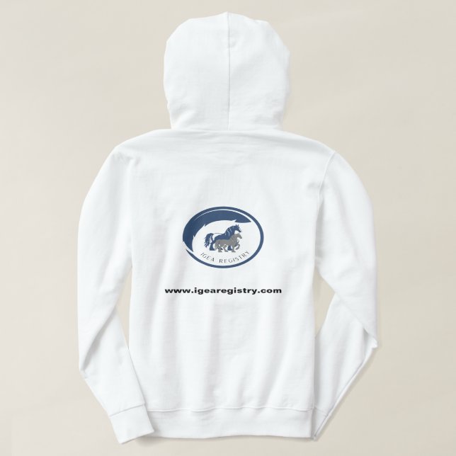 IGEA Basic Hoodie T Shirt (Design baksida)