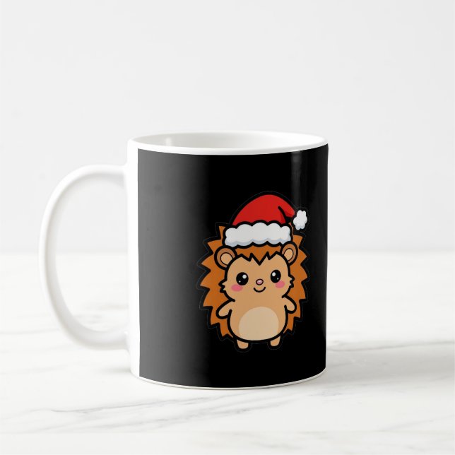 Igelkott jul kaffemugg (Vänster)
