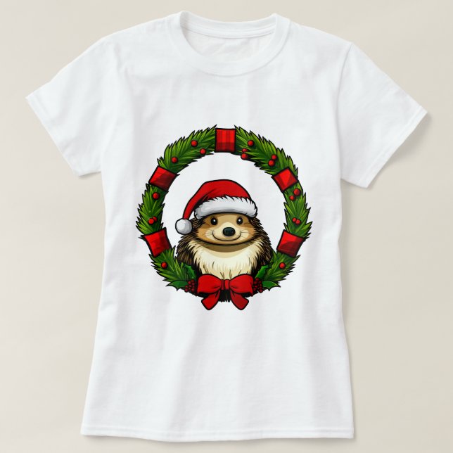 Igelkott jul t shirt (Design framsida)