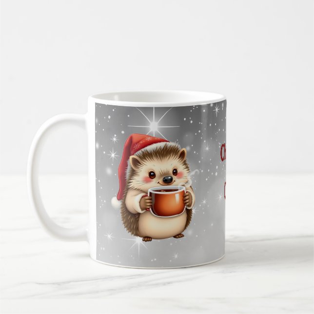 Igelkott julkaffe  kaffemugg (Vänster)