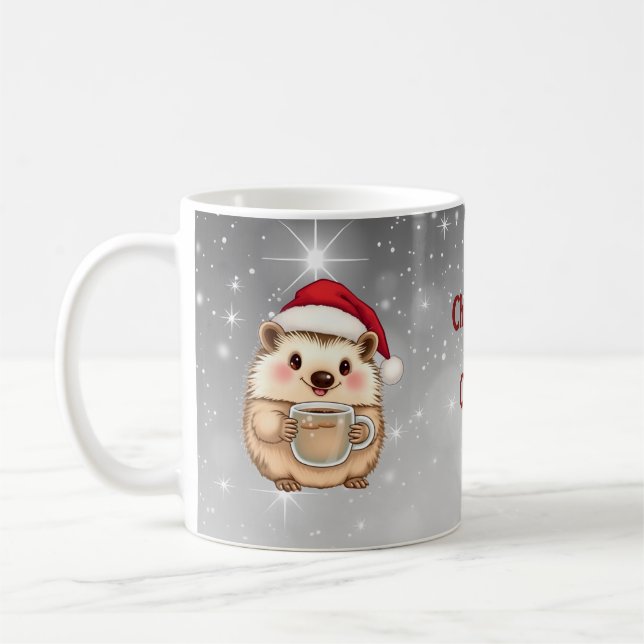 Igelkott julkaffe  kaffemugg (Vänster)