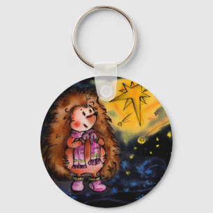 Igelkott Keychain! Nyckelring