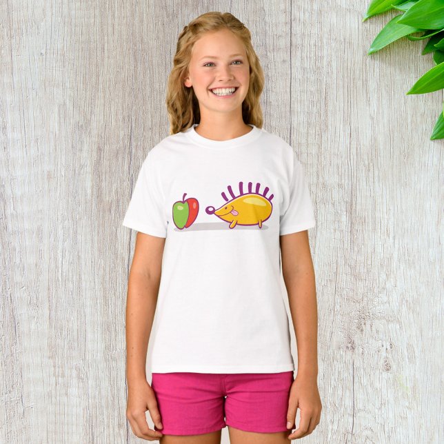 Igelkott Och Ett Äpple T Shirt (Skapare uppladdad)
