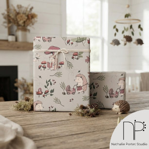 Igelkott Toile Barn Presentpapper
