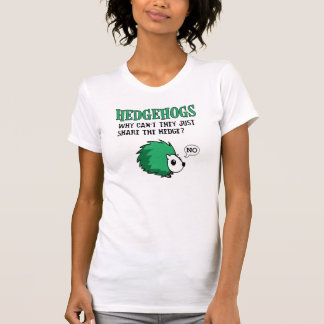 Igelkottar delar inte, roligt, grafiskt, tshirt tröja