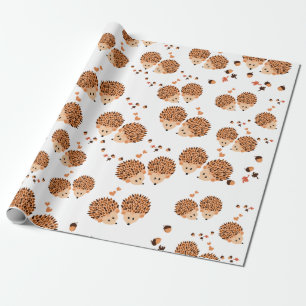 igelkottar i höst presentpapper