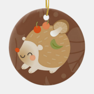 Igelkottar Julgransprydnad Keramik