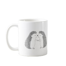 Igelkottbläck som drar gullig igelkottvänkärlek