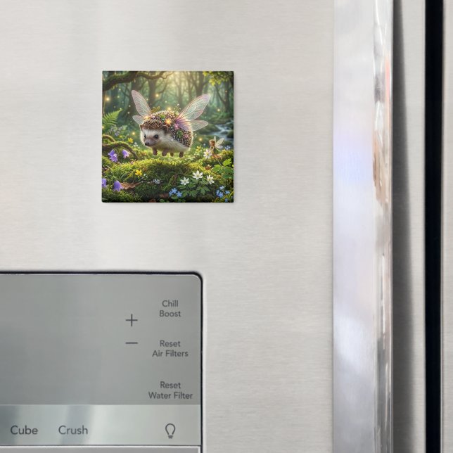 Igelkottens Älv Viska Fantasi Magnet (In Situ (Fridge))