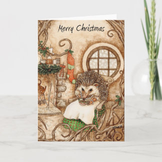 Igelkottjul - del 1 helgkort