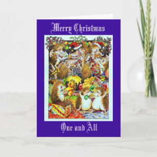 Igelkottjul Helgkort
