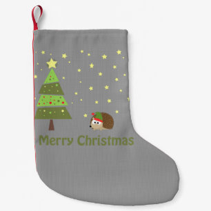 Igelkottjulplats Liten Julstrumpa
