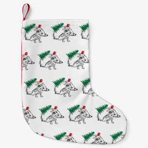 Igelkottjulstrumpa Liten Julstrumpa