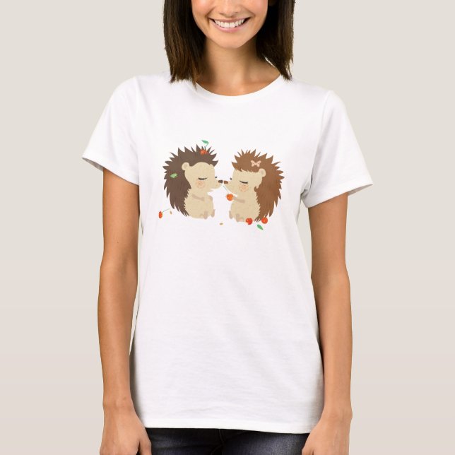 Igelkottkärlek WomanTshirt Tee (Framsida)