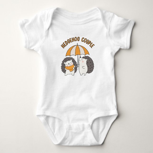 Igelkottpar  t shirt (Framsida)