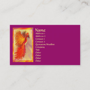 Igen Phoenix w/border visitkort