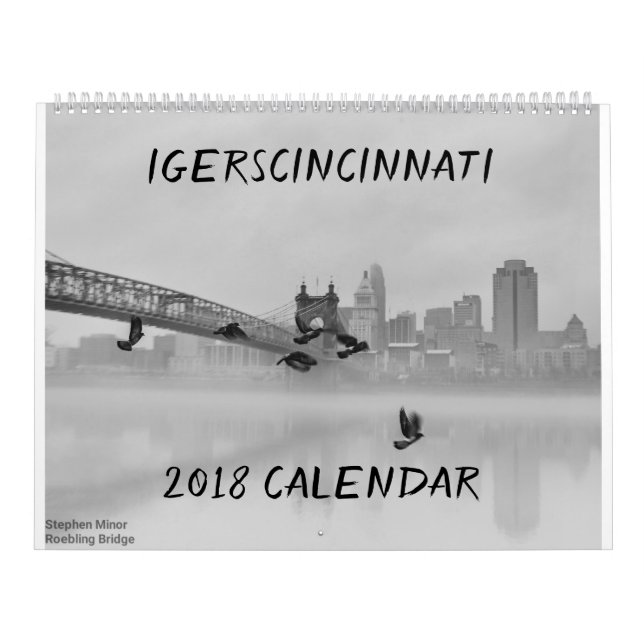 IgersCincinnati kalender 2018 (Omslag)
