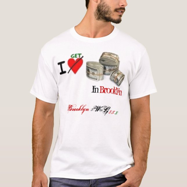 igetmoney Brooklyn, $ W@G, T Shirt (Framsida)
