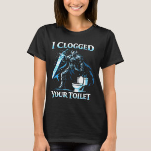 Iggelottad toalett rolig alpha varg meme dum t shirt