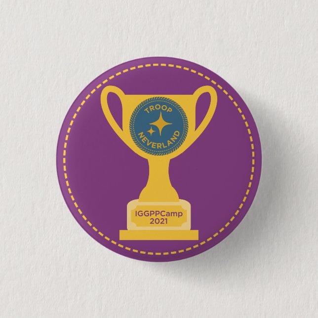 IGGPPCamp 2021 Camp Kopp Winner Button Knapp (Framsida)