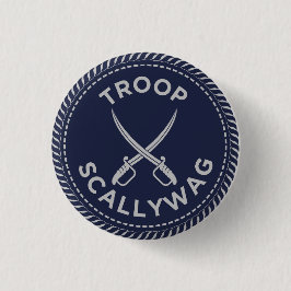 IGGPPCamp 2022 Troop-Pride Button Blue Knapp