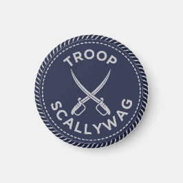 IGGPPCamp 2022 Troop Pride Magnet blue