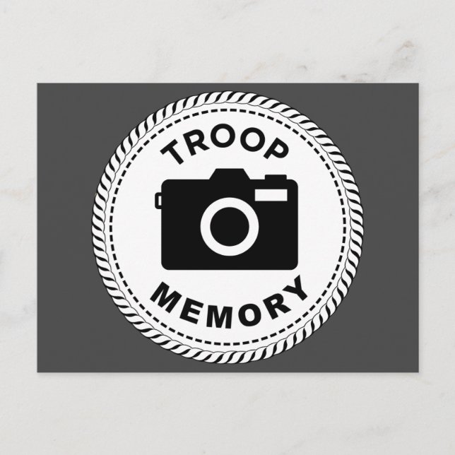 IGGPPCamp 2023 Tropp Minnes vykort (Framsida)