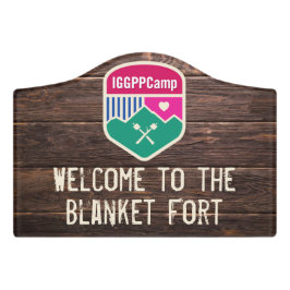 IGGPPCamp Blanket Fort-tecken