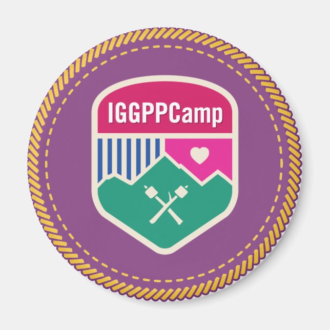IGGPPCamp Magnet (Framsidan)