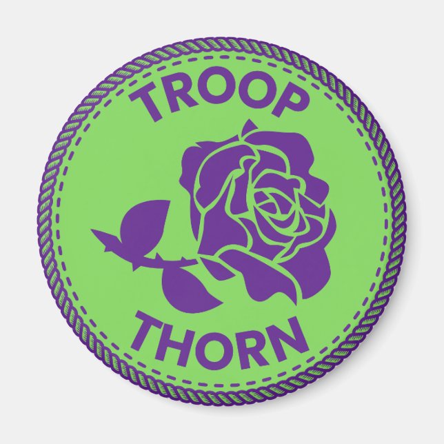 IGGPPCamp Magnet - Thorn-variant (Framsidan)