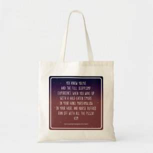 IGGPPCamp Quote Tote Kim Tygkasse